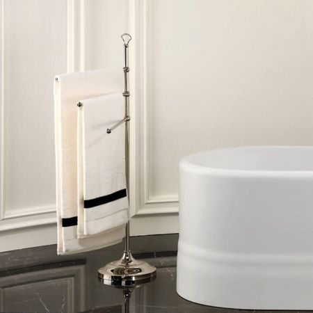 Devon Single Полотенцедержатель на подставке, золото, артикул SL13OT