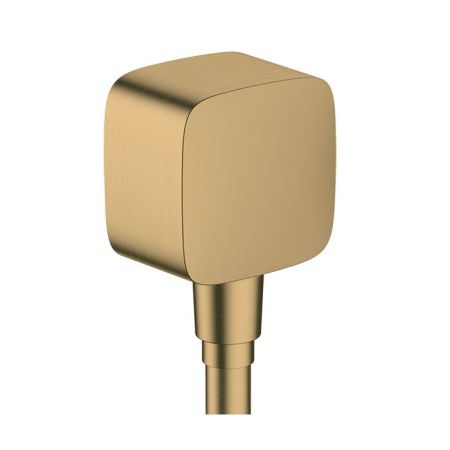 HG FixFit Шланговое подсоединение с клапаном обратного тока, цвет: Шлифованная бронза, артикул 26457140