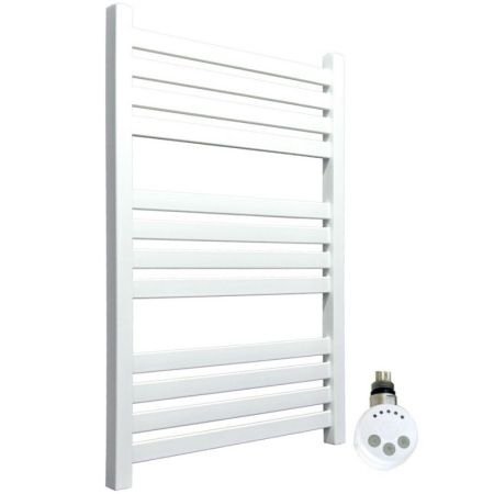Электрический полотенцесушитель Ника Modern ЛМ 6 80x50 масляный Белый 12 перекладин
