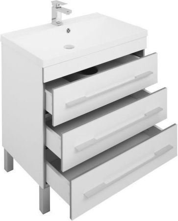 Мебель для ванной Aquanet Верона 75 белый (напольный 3 ящика), артикул 00287658