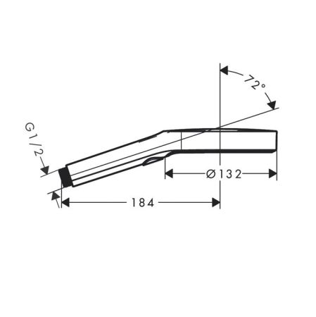 HG Rainfinity Ручной душ 130 3jet, полированное золото