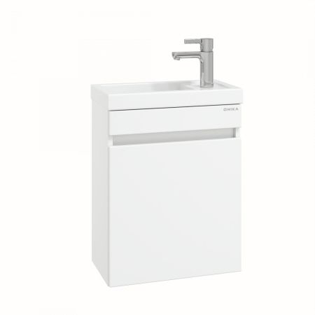 Тумба Onika Милтон 45 подвесная, белая (ум. Фостер 45), артикул 104513