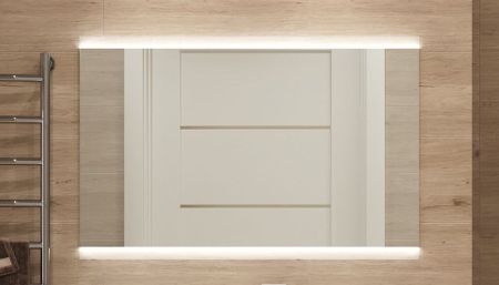 Зеркало Velvex Otto 100 zkOTT.100-11 с подсветкой Хром