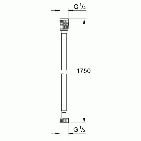 Душевой шланг пластиковый GROHE 28388KF1 Душевой шланг пластиковый GROHE 28388KF1