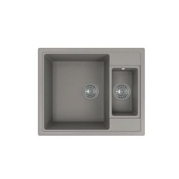 Кухонная мойка Florentina ЛИПСИ 20.465.D0620.307, серый шёлк