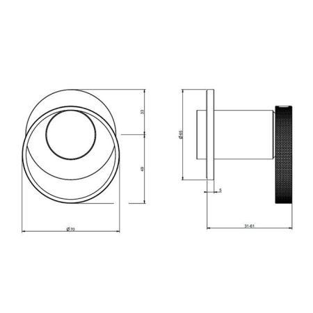 GESSI ANELLO Смеситель для раковины встраиваемый, однорычажный, цвет Finox Brushed Nickel