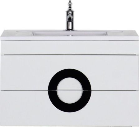 Тумба с раковиной De Aqua Форма 80 белый, артикул 00212699