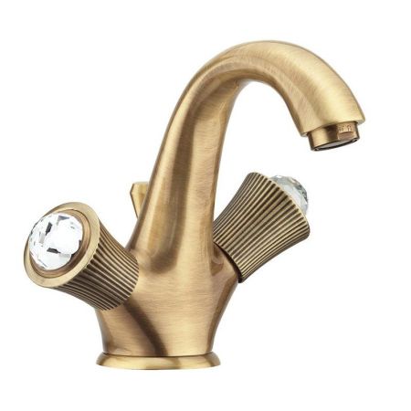 Смеситель для раковины Fiore VENERE SKY (SWAROVSKI®) 13ZZ0623, бронза, артикул 13ZZ0623
