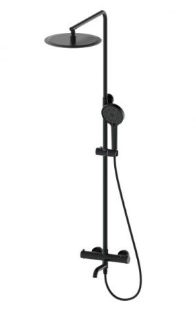 Душевая система с термостатом WONZON & WOGHAND STICK, Черный матовый (WW-88739903-MB) Душевая система с термостатом WONZON & WOGHAND STICK, Черный матовый (WW-88739903-MB)