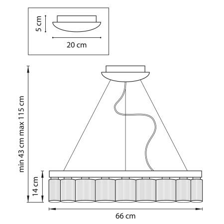 Люстра подвесная Nibbler Lightstar 812186, артикул 812186