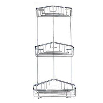 Полка угловая Savol S-002832-3, хром