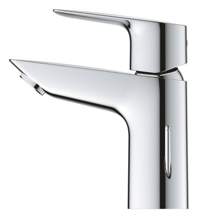 Смеситель для раковины GROHE BauEdge с рычажным донным клапаном, размер S, хром (23559001)