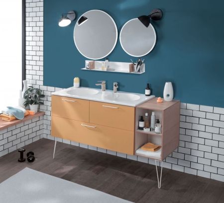 Раковина мебельная JACOB DELAFON ODEON RIVE GAUCHE EXAT112-Z-00 (встраиваемая сверху, (121*40), белы, шт, артикул EXAT112-Z-00