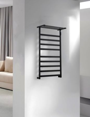 Полотенцесушитель электрический WONZON & WOGHAND FRANKFURT, Брашированное золото (WW-1029-BG), артикул WW-1029-BG