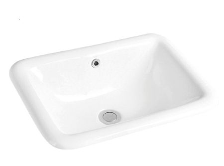 Раковина керамическая полувстраиваемая AM6280, артикул AM6280