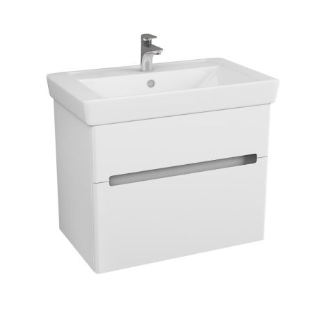 Тумба Nyborg 80, 2 ящика, белая, артикул OW06.03.00