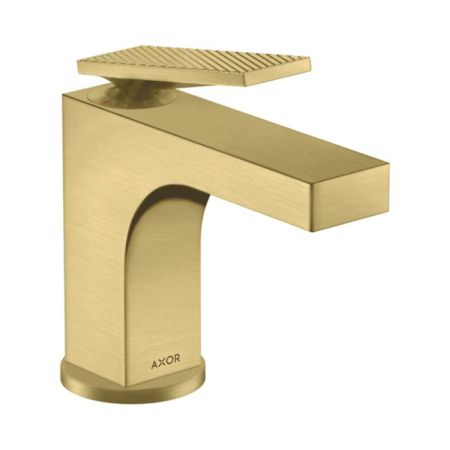 AX CitterioСмеситель для раковины 90, текстура, цвет шлифованная медь, артикул 39001950