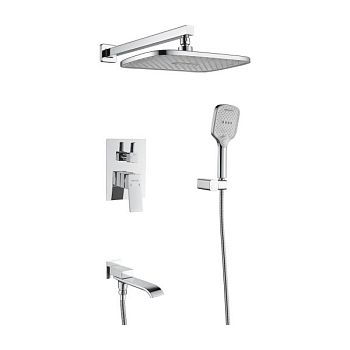Душевая система встраиваемая Shevanik S4035, хром
