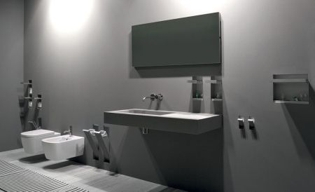 ANTONIO LUPI SESAMO Держатель для туалетной бумаги, встраиваемый в стену, из нержавеющей стали AISI 304, отделка «алюминий, артикул SESAMO4