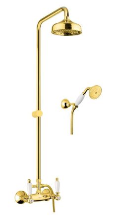Душевая система Fiore COLONIALE 02OO0620, золото, артикул 02OO0620