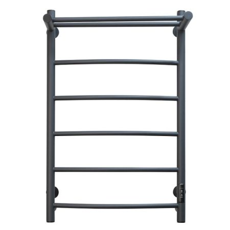 Полотенцесушитель электрический с полочкой (лесенка) Тругор Пэк сп 5 П 80х50 см, графит, артикул Пэк сп 5П/8050графитВГП