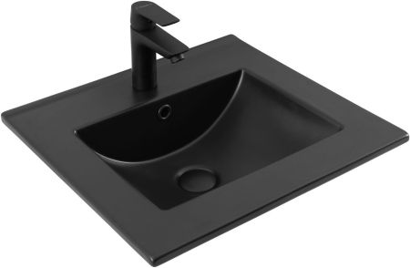 Раковина Aquanet Flat 50 черная матовая, артикул 00329252