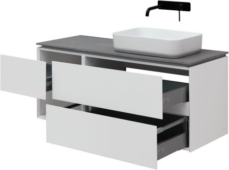 Тумба под раковину Allen Brau Infinity 120 1.21007.WM R белый матовый, артикул 1.21007.WM