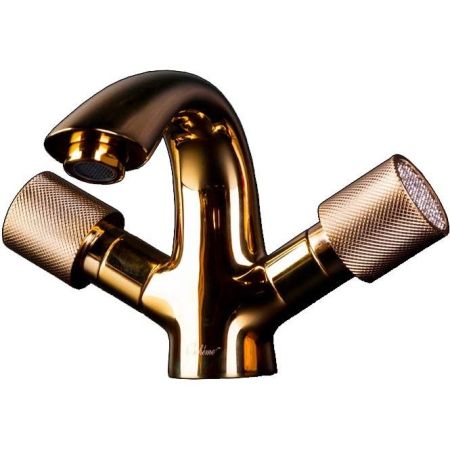 Смеситель для раковины Boheme Royal Cristal 291-RoyalCRST Золото, артикул 291-RoyalCRST