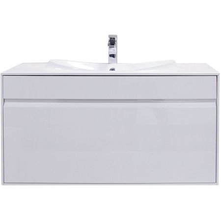 Тумба под раковину ROCA LAKS 99,6 ZRU9302797 (подвесная, белый глянец), шт, артикул ZRU9302797
