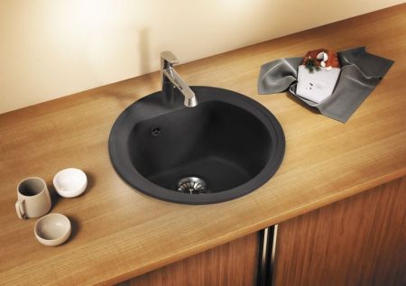 Кухонная мойка Polygran F-08 №302 51 Песочная