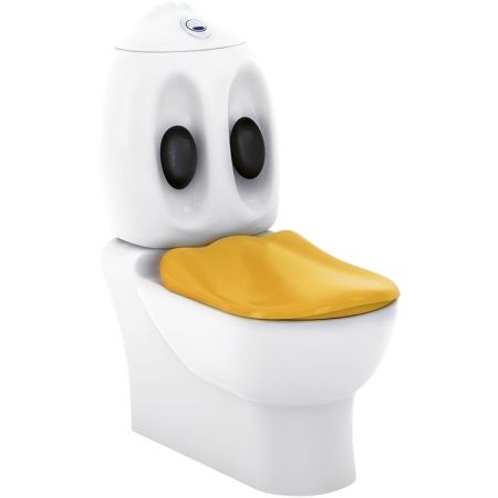Унитаз биде Creavit Ducky DC360-00CB00E-0000 детский Белый без бачка и сиденья, артикул DC360-00CB00E-0000