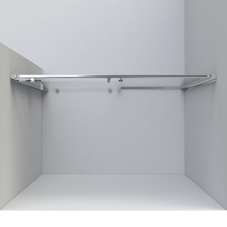 Душевая дверь Garda VDS-1G135CL, 1350, хром, стекло прозрачное, артикул VDS-1G135CL