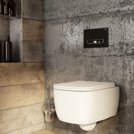 Клавиша смыва Iddis Unifix UNI71MBi77 Черный, артикул UNI71MBi77