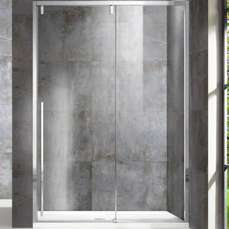 Душевые двери Vincea Душевая дверь Lugano VDS-1L120CL-1, 1200, хром, стекло прозрачное,