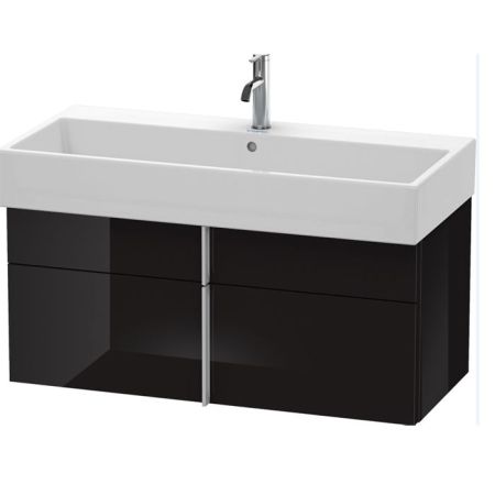 Duravit VA База под раковину 441x984x431, 1 выдв.ящик, черный HighGloss, артикул VA650804040