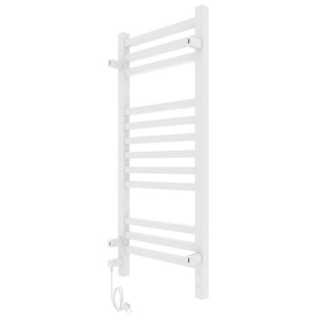 Полотенцесушитель электро "Астор ЧК12 350х900", белый муар, правый, артикул 73207668