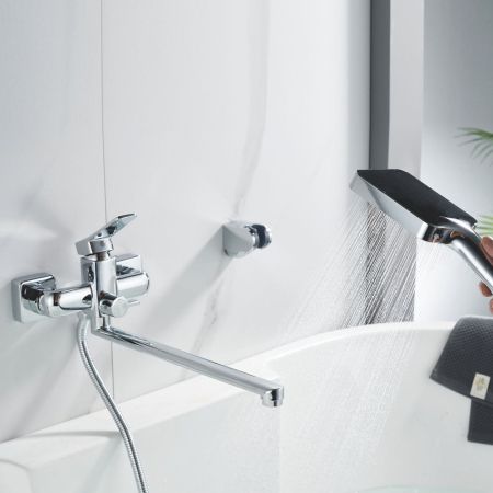 Смеситель для ванны Shevanik S9922, хром, артикул S9922