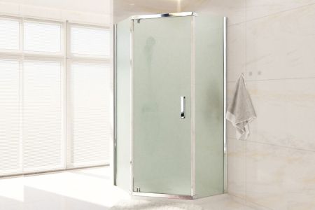 Душевой уголок Royal Bath RB 1180TR-C-CH  80х110х200 (матовое), артикул RB1180TR-C-CH