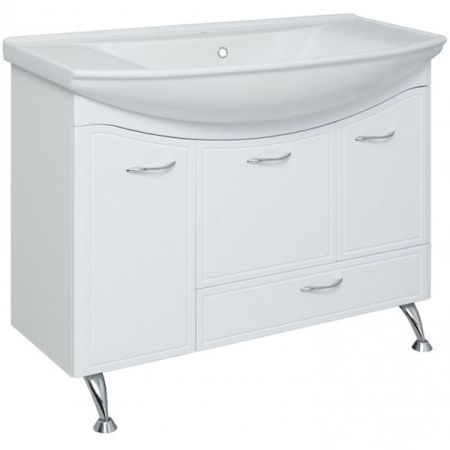 Тумба под раковину Runo Севилья 105 4620750021771 Белая