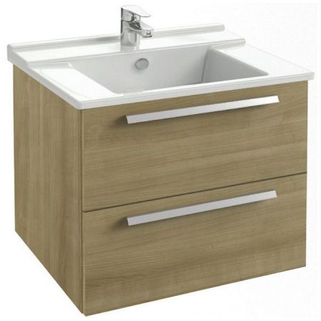 Тумба под раковину Jacob Delafon Struktura 77 EB1277-E13 подвесная Розовое дерево, артикул EB1277-E13