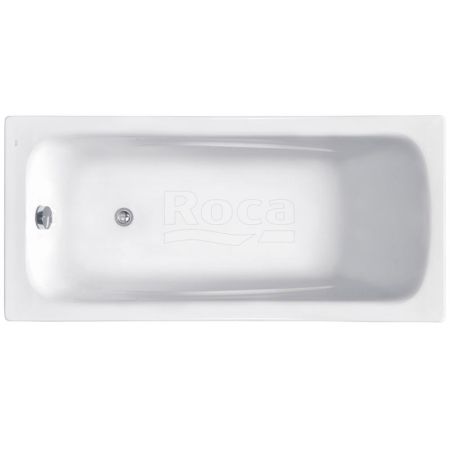 Ванна ROCA LINE (160*70) ZRU9302985 (белый, перелив стандарт.), шт, артикул ZRU9302985
