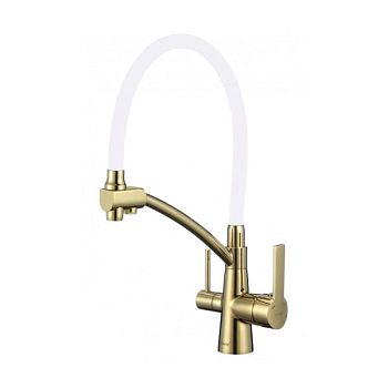 Смеситель для кухни с подключением к фильтру  Savol S-L1805B-02, золото