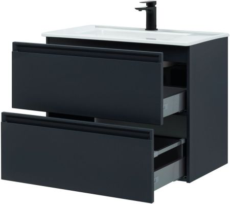 Тумба под раковину Allen Brau Eclipse 80 1.E1002.AM антрацит матовый, артикул 1.E1002.AM