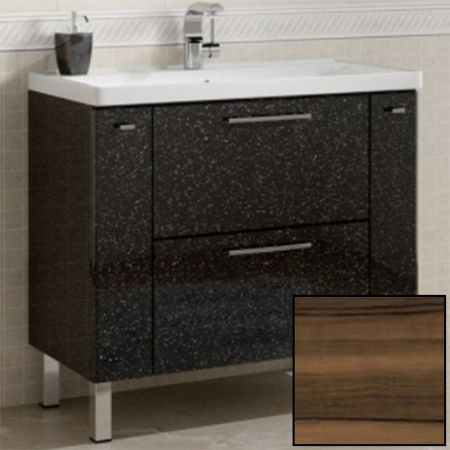 Тумба с раковиной SanVit Комфорт 90 kkomf090 с фактурой под дерево Кедр, артикул kkomf090