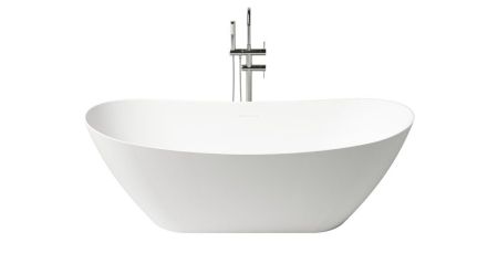 Zenon Maggiore, акриловая ванна овальной формы, 170x72xh60 см, цвет белый матовый, артикул 4000.000.000.000.40968