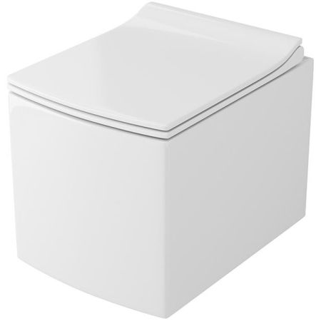 Унитаз Owl 1975 Cube Cirkel-H OWLT190803 подвесной с сиденьем Микролифт, артикул OWLT190803