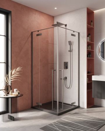 LINER-A-2-90-C-Cr Душевой уголок, артикул LINER-A-2-90-C-Cr