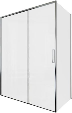 Душевой уголок Aquanet Pleasure Evo 150x100 AE65-150x100-CT профиль хром, прозрачное стекло, артикул AE65-150x100-CT