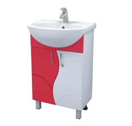 Тумба под раковину напольная VIGO Alessandro tn.ALE.UYU.55.2D крас, 55 см, артикул tn.ALE.UYU.55.2D крас