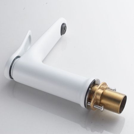 Смеситель для раковины Shevanik S4701C, белый